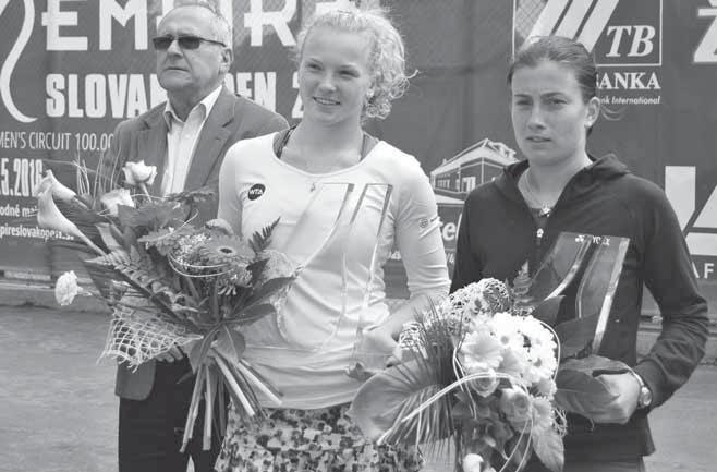 tínedžerky Rebecca Šramková a Viktória Kužmová sa dostali najďalej zo slovenských hráčok na našom najväčšom ženskom turnaji.