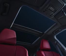 Tack vare vår forskning inom aktiva säkerhetssystem har RX utrustats med det banbrytande systemet Lexus Safety System + som standard.