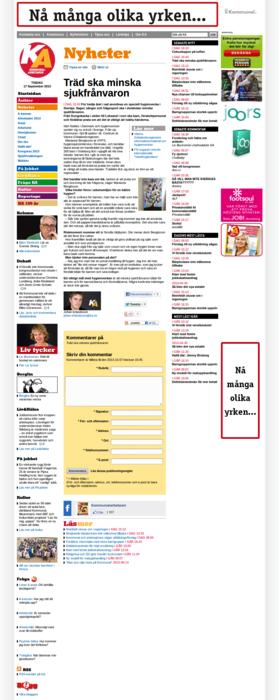 Träd ska minska sjukfrånvaron Kommunalarbetaren. Publicerat på webb 2013-09-17 16:13. Johan Erlandsson. För tredje året i rad anordnas en speciell hygienvecka i Sverige.