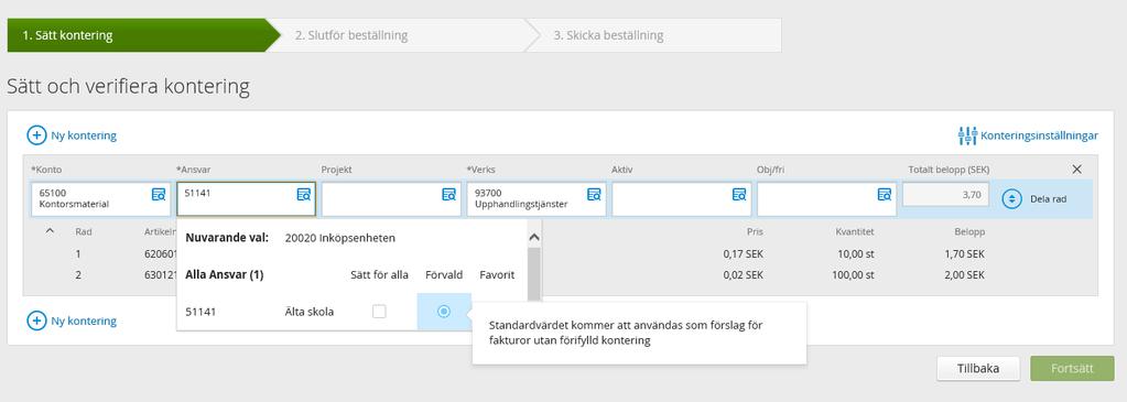 10 (22) Nedan har jag skrivit 51141 vilket är Älta skolas ansvar, det blir samma resultat.