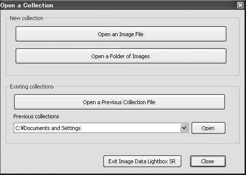 Hur man använder Image Data Lightbox SR Översikt av Image Data Lightbox SR Med Image Data Lightbox SR kan du göra följande: Visa och jämföra RAW/JPEG-bilder som lagrats med denna kamera.