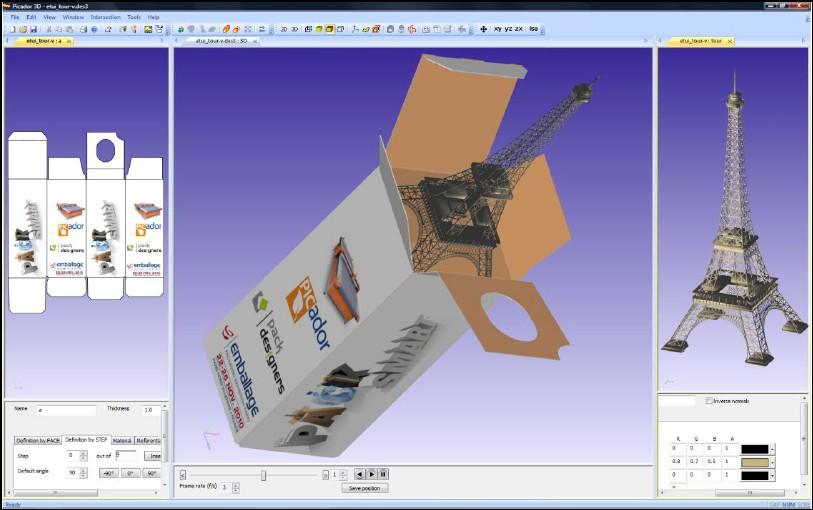 PDF-nyheter för publicering, print och förpackning TreeDiM Picador 2D/3D-strukturdesign för kartongförpackningar & POS Picador har ett komplett utbud av CAD-moduler