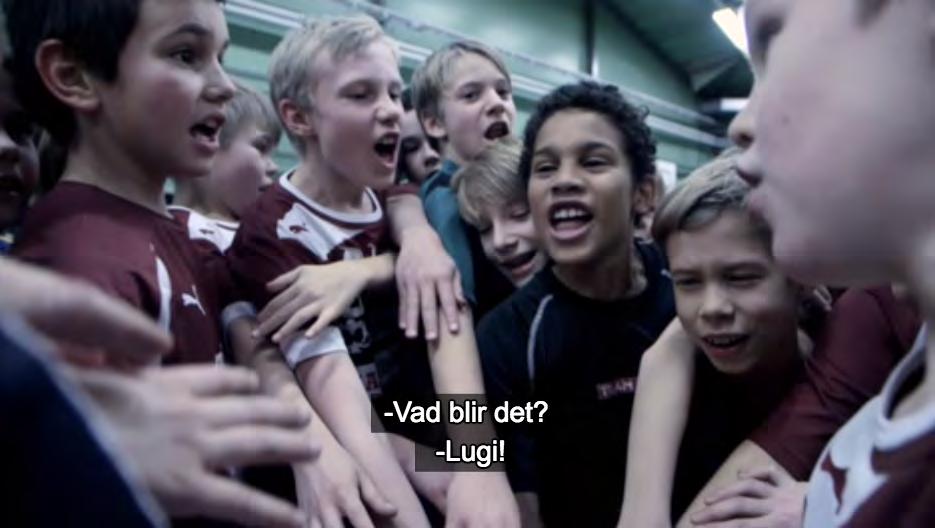 Värdegrund: Inspiration LUGI handboll / Föreningen hade en ledare som utnyttjade och