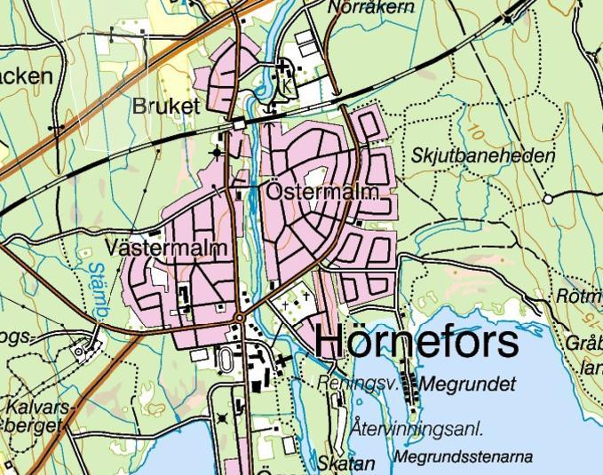 1 OBJEKT Tyréns AB har på uppdrag av Umeå kommun, Gata och park, utfört en geoteknisk undersökning på del av fastigheten Hörneå 8:459 inför projektering av ett nytt bostadsområde för