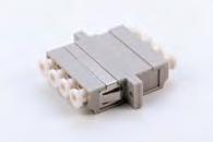 Adapter MM LC/PC Duplex Adapter OM3 LC/PC Duplex Adapter OM4 LC/PC Duplex Adapter SM LC/UPC Duplex Adapter SM LC/APC Duplex Adapter MM LC/PC Quad