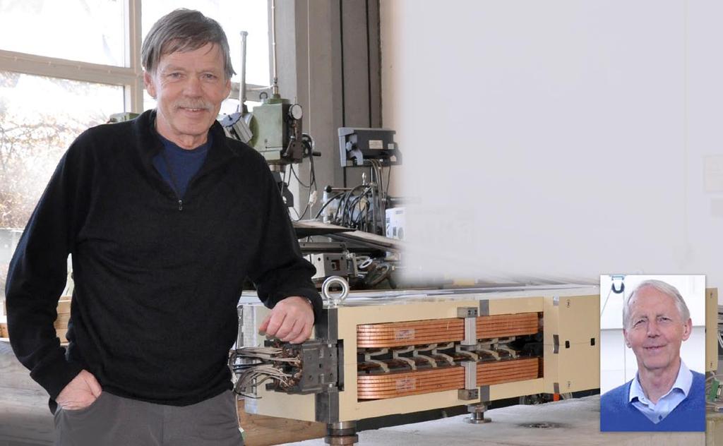 Ringarnas konstruktion Mikael Eriksson började som doktorand inom kärnfotogruppen och kom snabbt att intressera sig för utveckling av elektronacceleratorer.