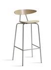stolar/pallar chairs/stools toro BY JURIJ RAHIMKULOV Barstol i 2 höjder med stativ i stålrör i standard (svart, vit eller silver), krom, eller.