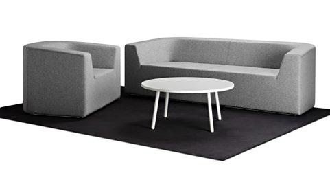 fåtöljer/soffor easychairs/sofas caslon BY BRAD ASCALON Fåtölj och 2,5 sits soffa med golvstativ i stålrör i standard (svart), krom, eller. Glidfot i plast. Stomme i massivträ och kallskum.