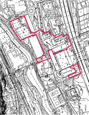 Vy över Gamla Kronvägen och Kyrktorget mot öster En fördjupning av ÖP05 har arbetats fram för centrala Partille denna antogs i februari 2012 av kommunfullmäktige.