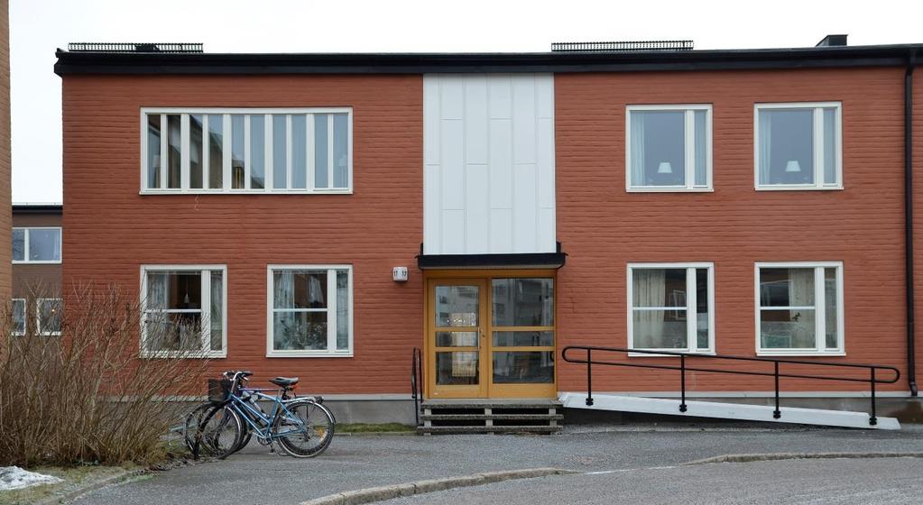 Flerbostadshus med ritningsår 1964, kvarteret Stormen, Gränby bilgata 14, Uppsala.