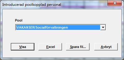 LATHUND 49(59) 5 RAPPORTER Besched kan sammanställa flertalet rapporter som kan vara till hjälp i arbetat med vakansförmedlingen. Nedan presenteras ett urval av dessa.