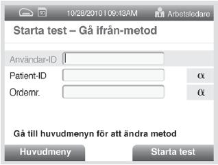 Tips för satstestning För att göra satstestning enklare kan användaren förbereda en eller flera reagenslösningsflaskor före proverna testas.