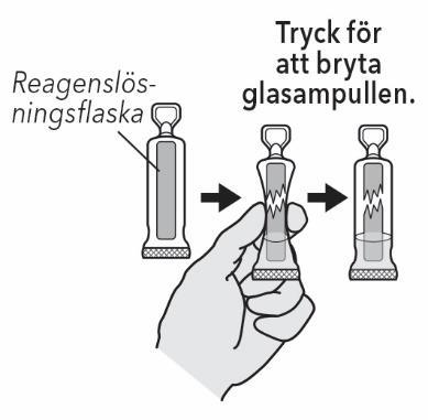 TRANSPORT OCH LAGRING AV PROVER Det rekommenderas att proverna tagna med provpinne behandlas så snart som möjligt efter insamling.