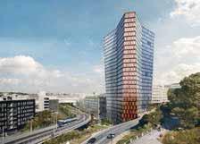 192 Större orderbokningar, investeringar och försäljningar Skanska Årsredovisning 2017 Investeringar Kv1 Kv2 Skanska investerar cirka 440 miljoner kronor i första etappen av ett kontorsprojekt i