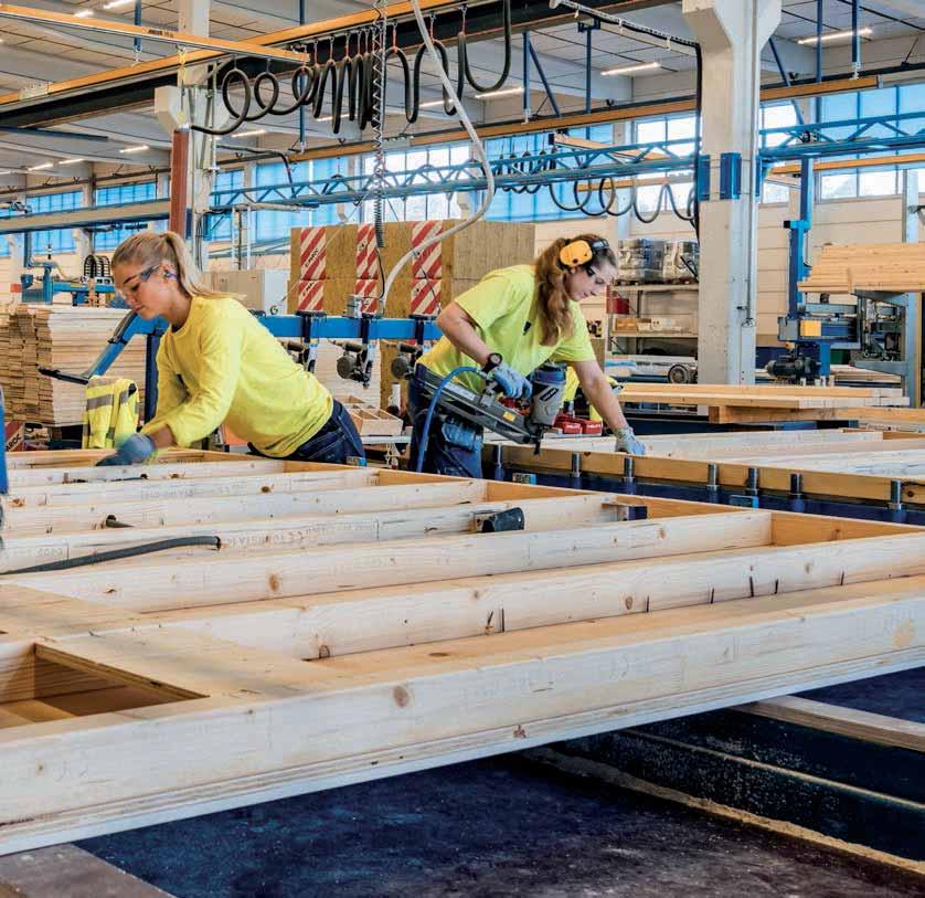 Skanska Årsredovisning 2017 Bostadsutveckling 37 Den moderna familjen vill bo i hem som är praktiska, hållbart byggda i attraktiva lägen till överkomligt pris.