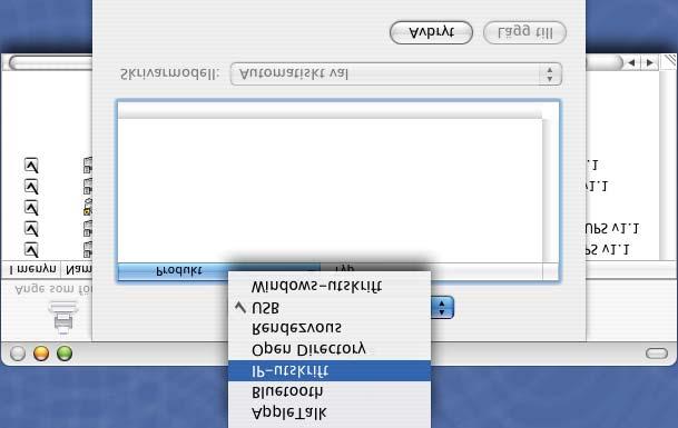 c Öppna mappen Verktygsprogram. d Dubbelklicka på symbolen Skrivarinställning. (Användare av Mac OS X 10.2.