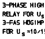 ~ -1tf'EDANCE UGO3-60 11 24 r Bj-PHASE HGH-MPEDANCE O'F'EAENTAL AELAY f(j U.