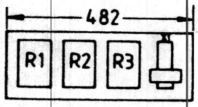 Likriktarbryggorna i likriktarenhet typ RXT A l består av kiseldioder vilka är rikligt dimensionerade (l A med hänsy till den belastning som de kan bli utsatta för.