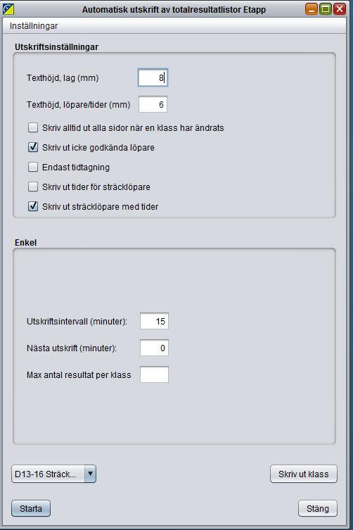 11 Tävlingens genomförande Tidtagning Under tävling/ Tidtagning/ Brickinläsning Sportident Torde inte skilja sig från motsvarande vid individuell tävling.