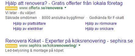 9 TEORI OCH BAKGRUND De ovannämnda faktorerna, Landing Page Quality (LPQ), CTR och relevans, utgör tillsammans ett betyg som heter Quality Score.