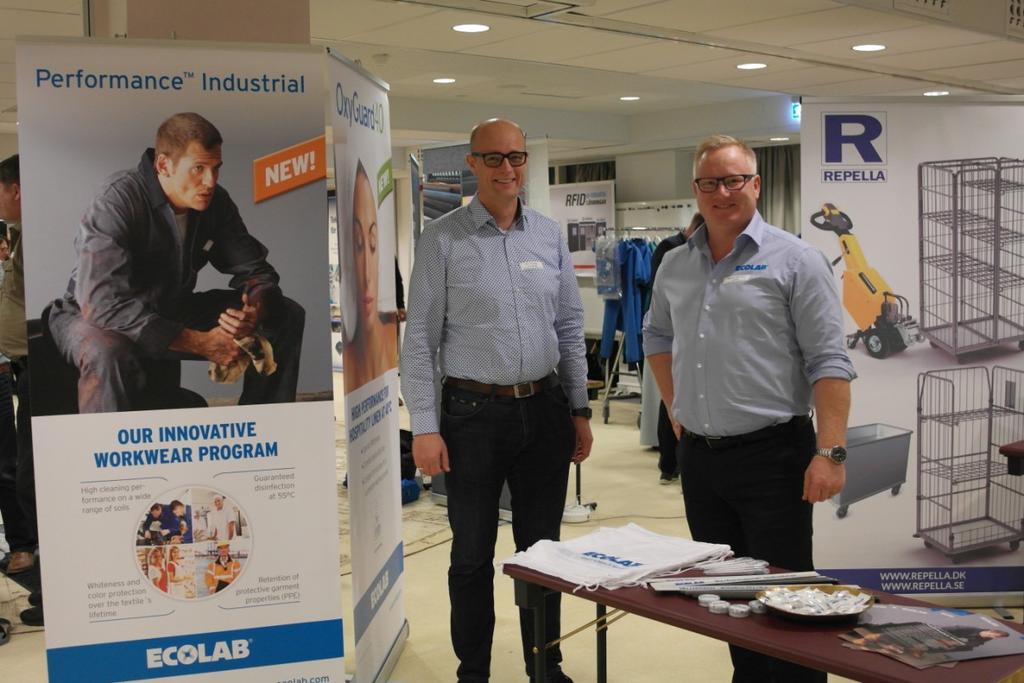 Magnus Söderberg från Ecolab är en av de erfarna utställarna och har varit med på mötet och mässan flera gånger tidigare. Magnus berättar om vad mässan erbjuder för utställarna.