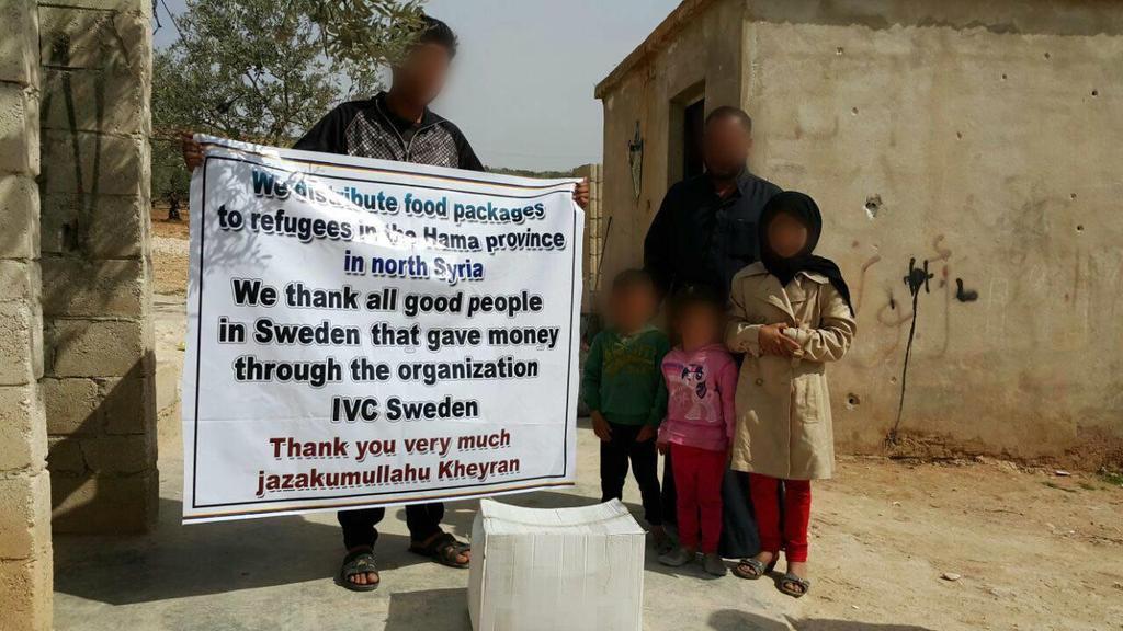 2. IVC Emergency Aid 2.1. Syrien: Hama Nedsänt belopp: 47 125kr Ett akut projekt som ursprungligen var avsett till ett flyktingläger utanför Latakikiyyah.