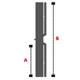 Rekommenderad fogbredd: 6-10 mm.