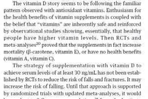 Stora randomiserade kontrollerade vitamin D studier Namn Plats Deltagare Resultat ViDA N.