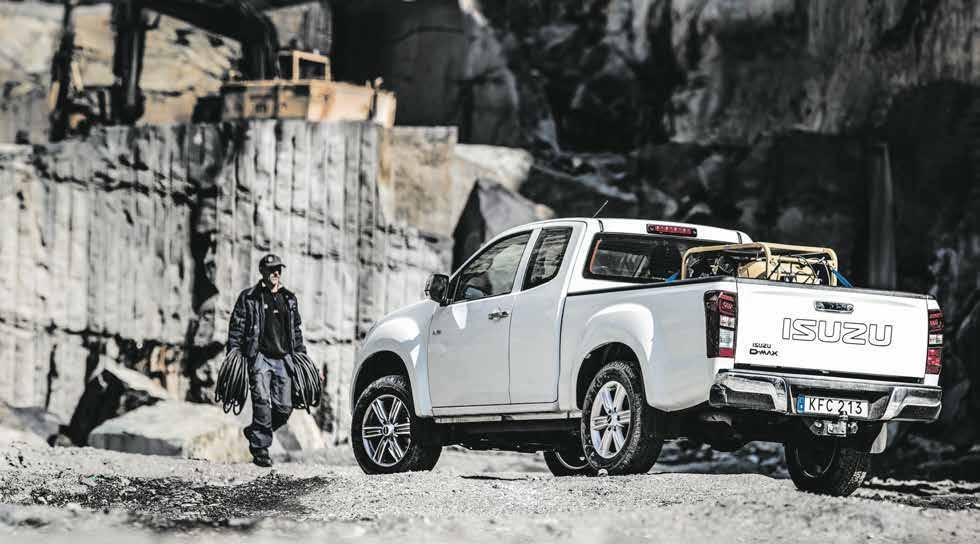 PICKUP MILJÖBONUS MARKNADENS FÖRSTA FOSSILFRIA PICKUPER ISUZU ACTIVE