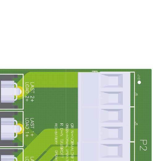 Anslutning för extern indikeringsdiod. D3 D1 D1 Indikeringsdiod. D3 Anslutning för ev. summerlarm.