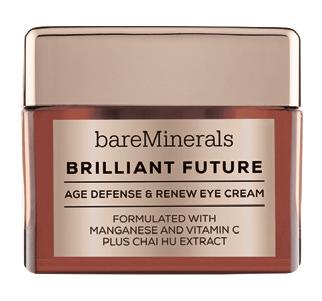 BRILLIANT FUTURE AGE DEFENSE AND RENEW EYE CREAM Formulerad för att stärka hudens naturliga förmåga förebygga framtida ålderstecken i det känsliga området kring ögonen.