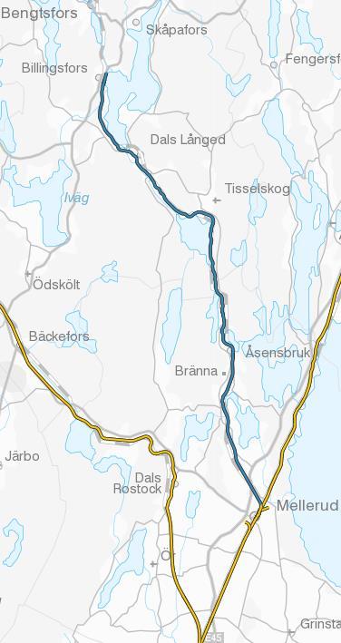 DVVJ, Mellerud-Billingsfors (Dals-Västra Värmlands Järnväg/De Vackra Vyernas Järnväg) Underhåll