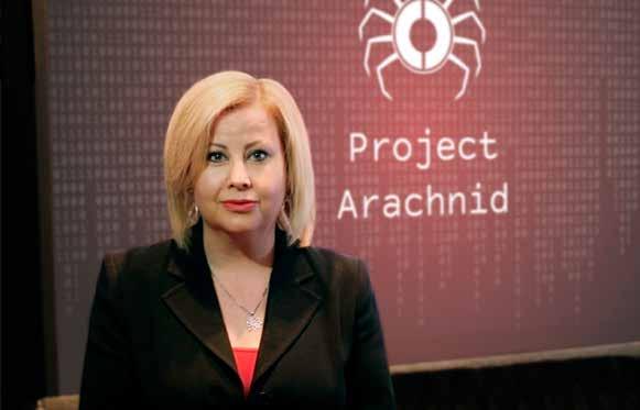 PROJECT ARACHNID ECPAT HOTLINE #3 9 LIANNA MCDONALD, EXECUTIVE DIRECTOR C3P: Project Arachnid lanserades i januari 2017 som ett svar på slutsatserna i Canadian Centre for Child Protections studie