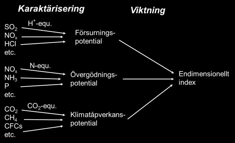 Figur 19. Illustration av miljöpåverkansbedömningen.