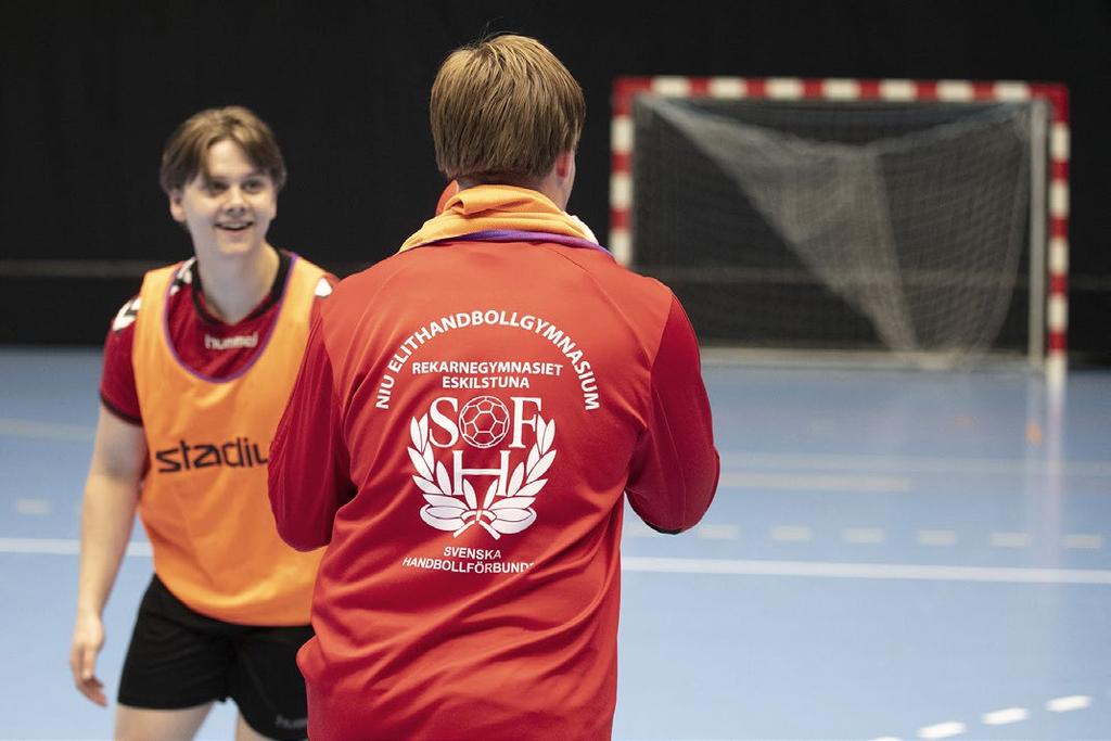 NIU Nationell godkänd idrottsutbildning H Inriktning: NIU Nationell godkänd idrottsutbildning Elitsatsning på fotboll eller handboll Du lär dig På NIU kombinerar du en seriös elitsatsning på handboll