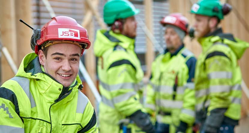KOMPETENSFÖRSÖRJNING Medarbetare En starkt bidragande anledning till JSB:s positiva utveckling är de engagerade medarbetarna.