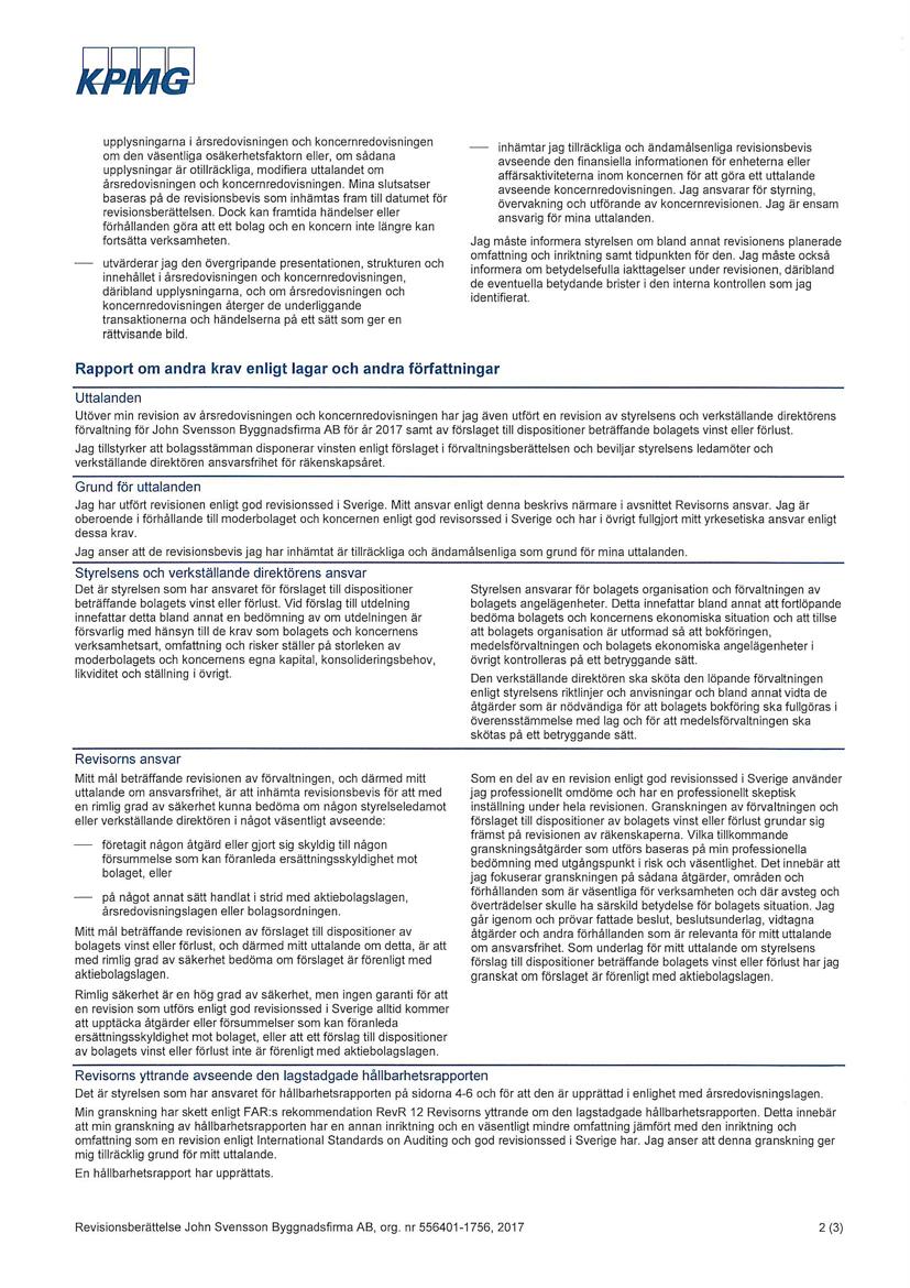 REVISIONSBERÄTTELSE 72