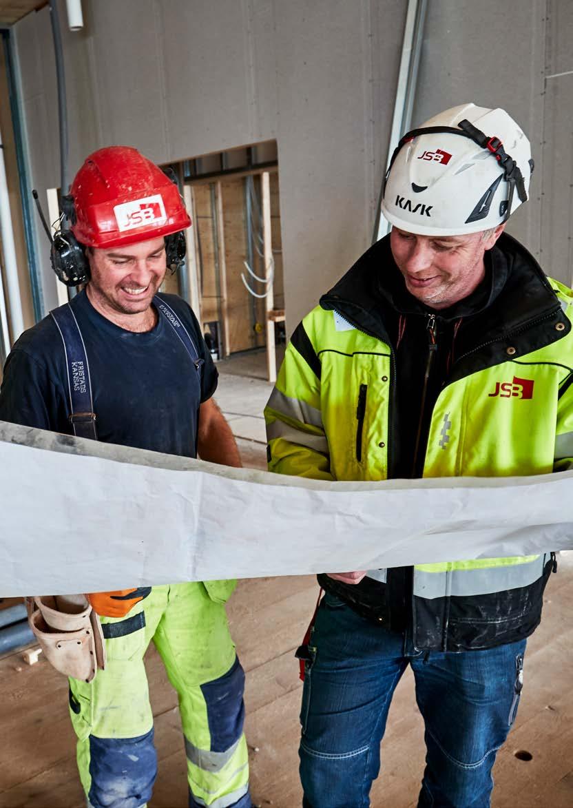 AFFÄRSOMRÅDEN Affärsområden JSB är en byggentreprenör med verksamhet inom fyra affärsområden och med uppdragsgivare över hela landet.