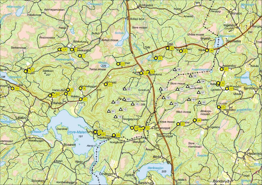 Lågfrekvensberäkning av ljud från vindkraft Bilaga A03-A04 - Vestas V90 2 MW - Totalhöjd 150 och 200 m Markera cell A1, infoga bild, justera höjd t.ex.