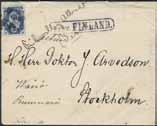 postkontor 9 juni 1870. 300:- 130K (Blankett n:r 7.), Qvitto å inbetald postanvisning.