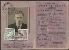 000 é 500:- Swedenborg Bellman 432 261CB 1938 Nya Sverige-minnet 5 öre grön, sexblock (tre CB-par) på brevstycke stpl med järnvägspoststämpel FKMB HUDIKSVALL- SÖDERHAMN 4.11.38. Flera stämplar.