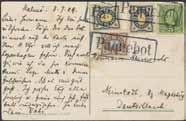 The card (small tear in the bottom) is dated Landskrona 16/8 93 and sent to Great Britain. Transit pmk K. OMB.4 17.8.93. 500:- 1071K 40 DENMARK. Landskrona Copenhagen route.