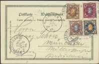 Britain 1936. One cover with cancellation PAQUEBOT and three with FRÅN FINLAND in different types. (4).