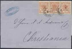 06-1932. (3). 1.000:- 1258K NORWAY-DENMARK Circle cancellation FREDERIKSHAVN VOVE BAKKER-SKOVE 29.7.