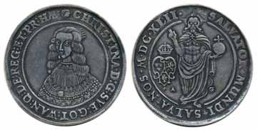 Sigtuna. Ett praktexemplar för typen med skulptural relief och kvarvarande kabinettpatina! 01 4.000:- Johan III (1568-1592) 2745 SM 64 2 öre 1572.