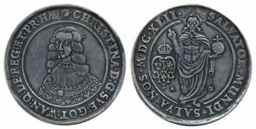 Sigtuna. Ett praktexemplar för typen med skulptural relief och kvarvarande kabinettpatina! 01 4.000:- Johan III (1568-1592) 2745 SM 64 2 öre 1572.