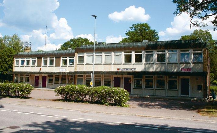 Kommunhuset. Foto: Lotta Lamke, Länsstyrelsen Kalmar län. Här låg tidigare Ådalens handelsträdgård. 30. Nya kommunhuset 31. Gamla kommunhuset 32.