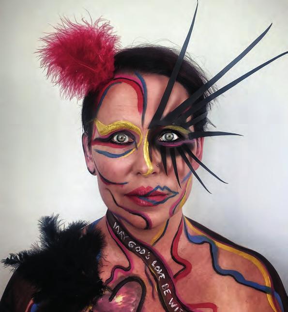 Arvika konsthall WORKSHOP KREATIVA ANSIKTEN med makeupartisten Emma Engström ONSDAG 31 OKTOBER, KL 12:00 15:00.