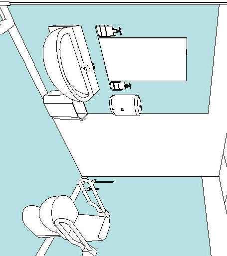 RW/ USH 5.3m² FÖRKLRINGR LITTR: SEGEL, 5 MM KRISTLLGLS, 400x900mm 2 TORKRULLEHÅLLRE, M2 TORK LST 3 TVÅL/ESINFEKTIONS ISENSER, YGGESLG 22005684.