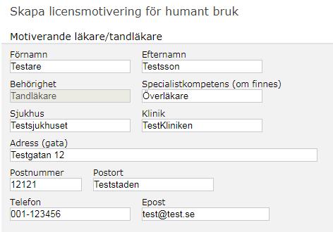 Läkemedelsverket meddelar beslut och begäran om kompletteringar via brev då det i dagsläget inte finns någon säker lösning för att skicka detta elektroniskt till förskrivare.